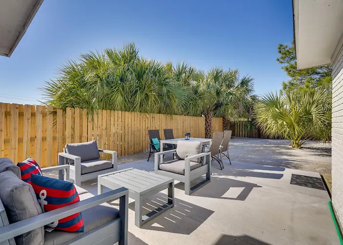 Panama City Beach House With Patio, Walk To Ocean